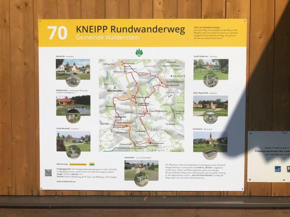Amstetter'S Ferienwohnung Waldenstein  Buitenkant foto